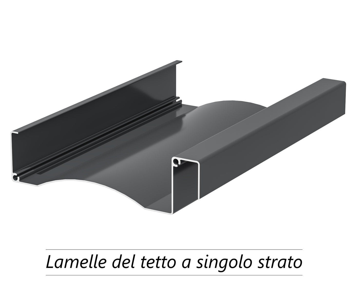 Pergola STYLISH PRO+ 3x4m Motorizzata Led Autoportante Antracite