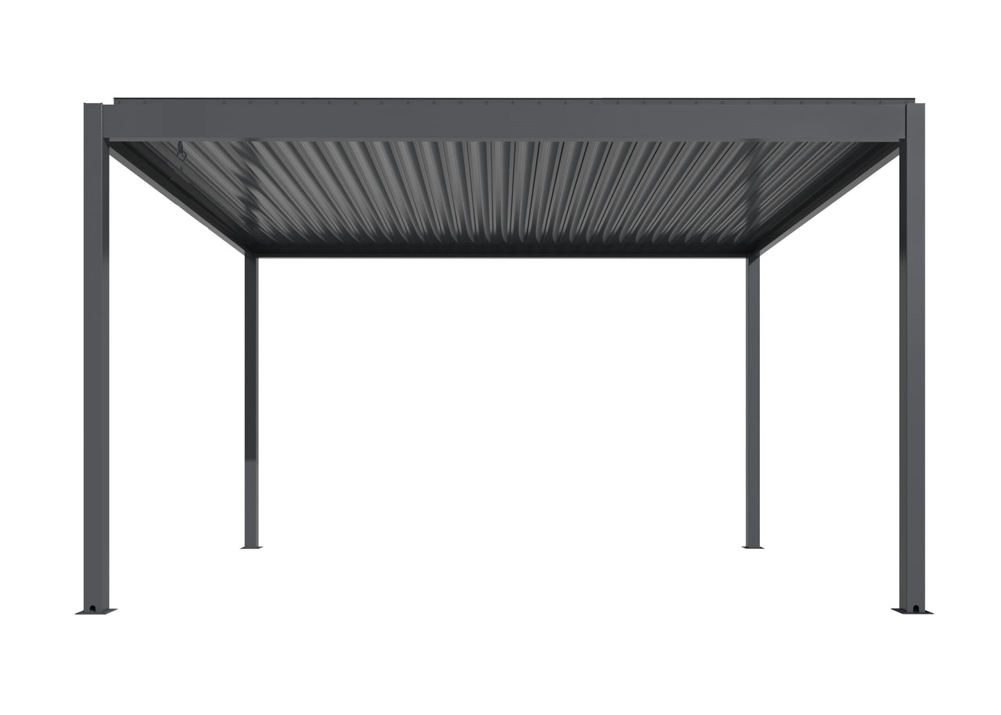 Pergola STYLISH PRO+ 3x4m Motorizzata Led Autoportante Antracite