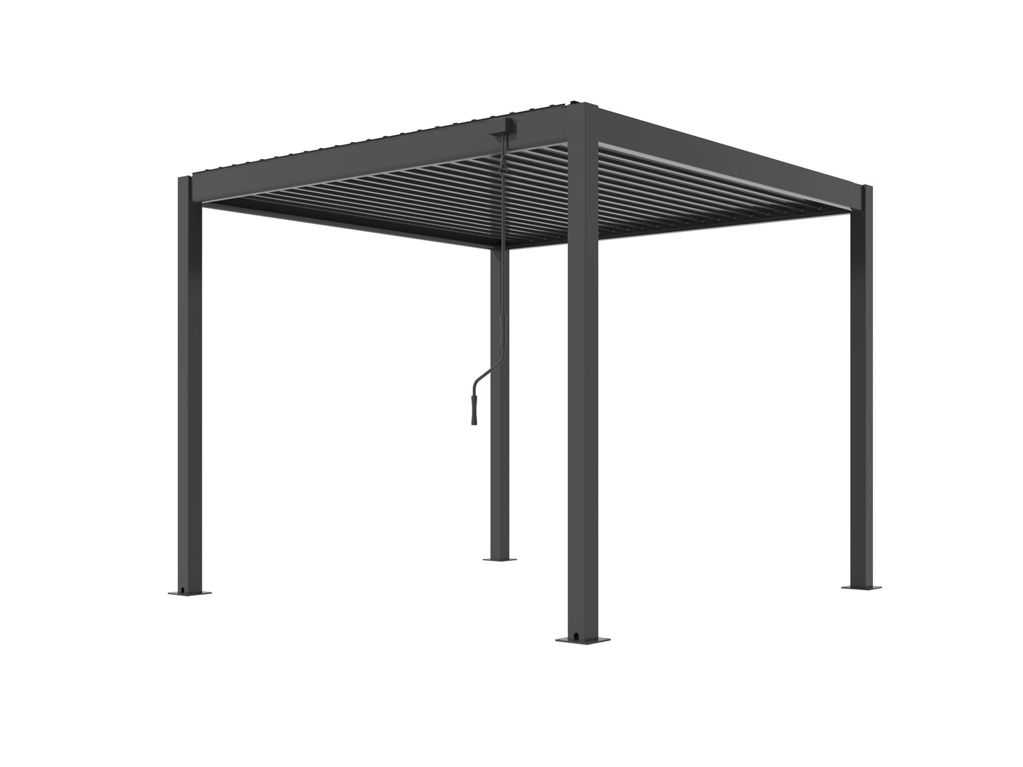 Pergola STYLISH PRO+ 3x3m Manuale Autoportante Antracite