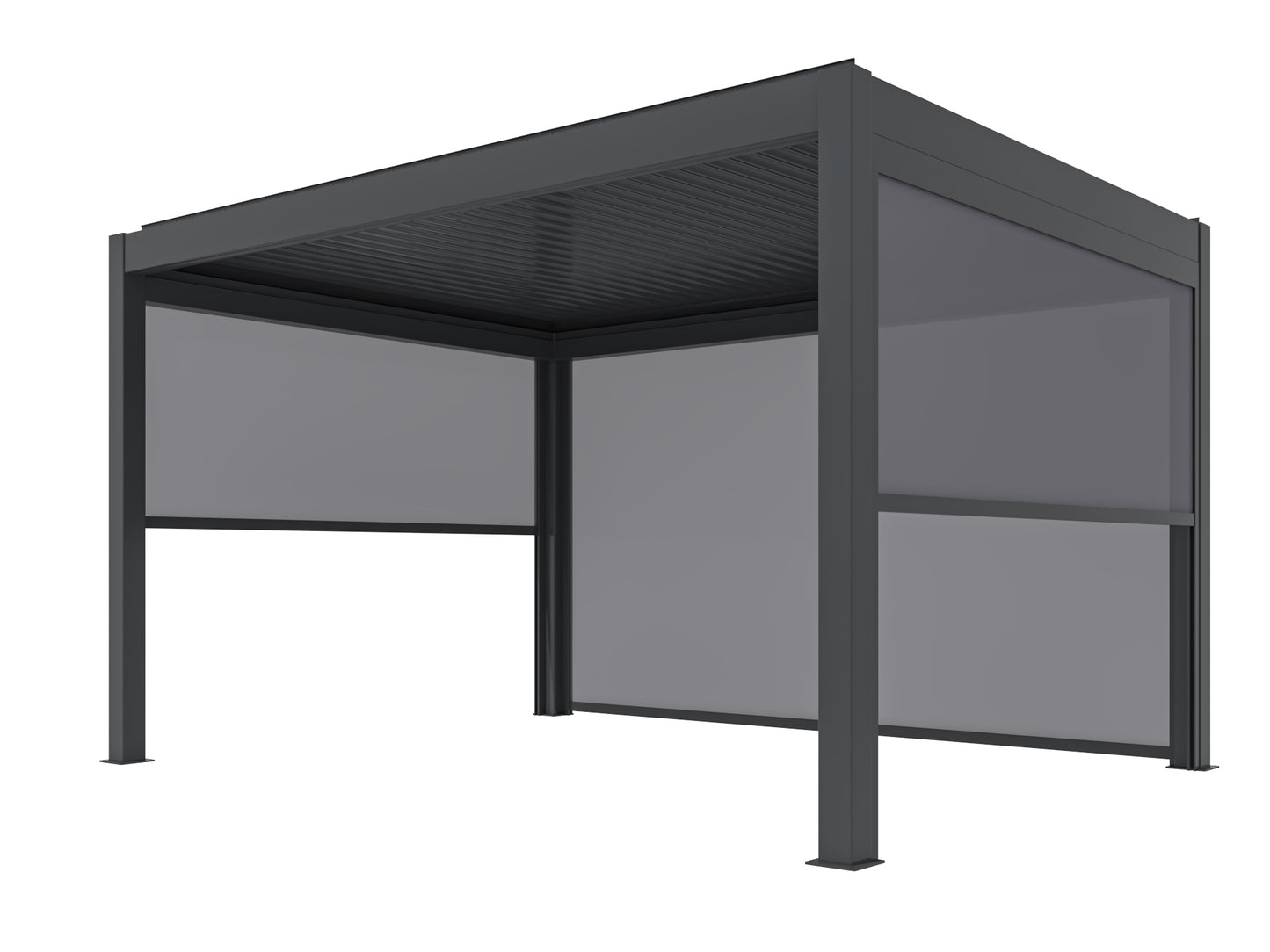 Tenda Lato 4m Manuale Antracite