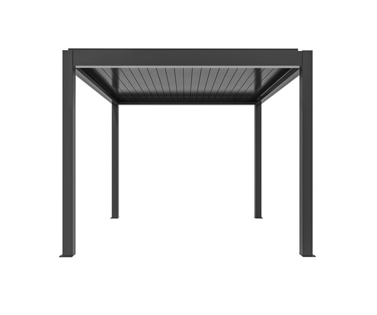 Pergola DELUXE PRO+ 3x3m Motorizzata Led Autoportante Antracite