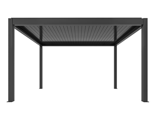 Pergola DELUXE PRO+ 3x4m Motorizzata Led Autoportante Antracite