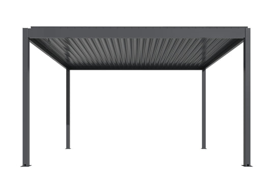 Pergola STYLISH PRO+ 3x4m Motorizzata Led Autoportante Antracite
